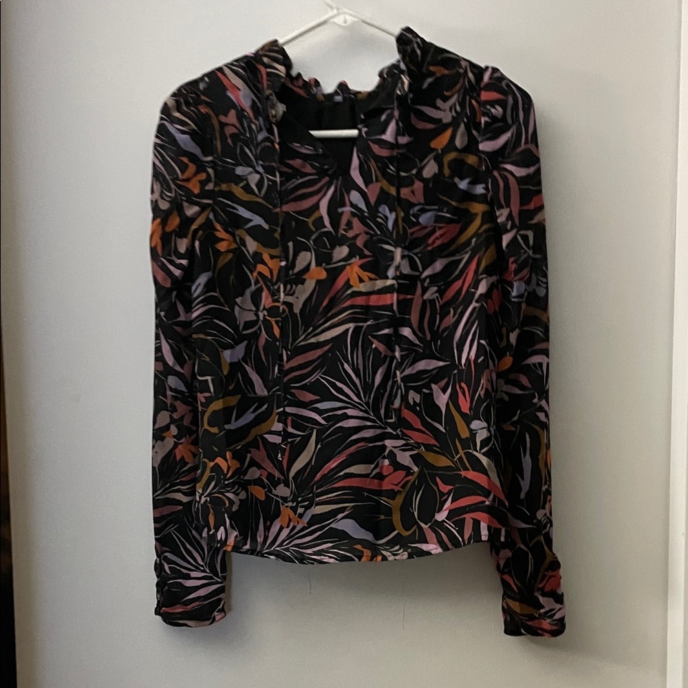 Peter Som Multicolor Floral Blouse